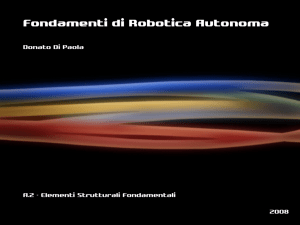 Fondamenti di Robotica Autonoma