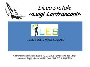 Liceo Statale «Luigi Lanfranconi
