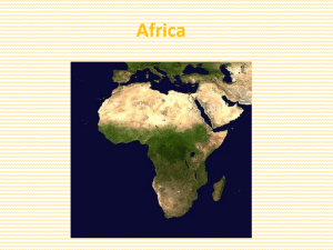 Africa - Scuola Dame Inglesi