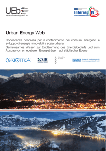 Urban Energy Web