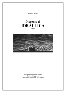 Dispense di Idraulica - G.Querzoli