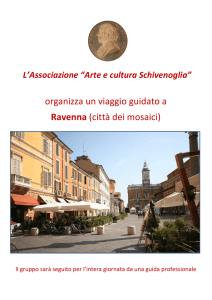 organizza un viaggio guidato a Ravenna (città dei mosaici)