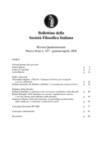 bollettino 187 - Società Filosofica Italiana