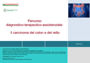 il carcinoma del colon e del retto - Salute Emilia