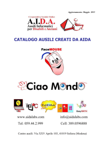 Scarica il catalogo degli ausili informatici di AIDA Onlus