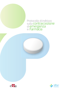 sulla contraccezione diemergenza in Farmacia