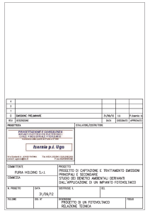 Relazione tecnica - Provincia di Piacenza