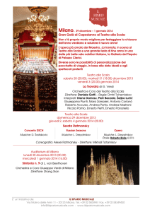 Gran Galà di Capodanno al Teatro alla Scala La Traviata di G. Verdi