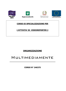 CORSO DI FORMAZIONE IN