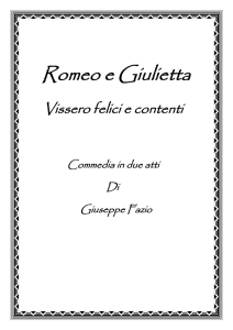 Romeo e Giulietta - Attori per caso