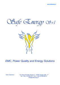 Safe Energy - Brochure Italia