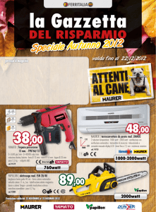 Speciale Autunno 2012