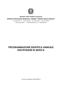 programmazione didattica annuale di