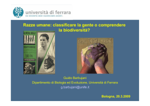 Razze umane: classificare la gente o