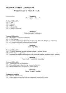 tecniche delle costruzioni