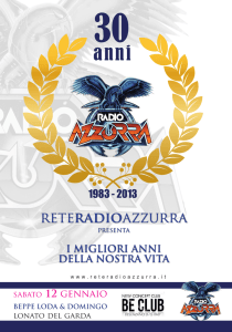 pdf - Rete Radio Azzurra