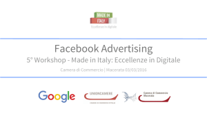 Facebook Advertising - Camera di commercio di Macerata