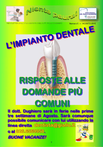 Impianti dentali - Roma