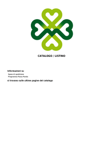 Catalogo da scaricare