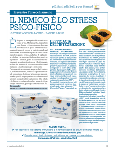 IL NEMICO È LO STRESS PSICO-FISICO