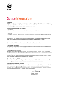 Statuto del volontariato