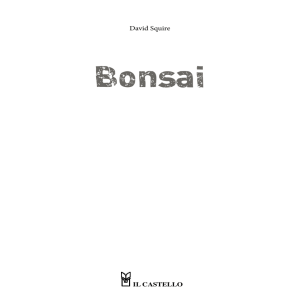 Bonsai - Ali Libri