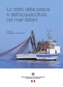 Lo stato della pesca e dell`acquacoltura nei mari italiani
