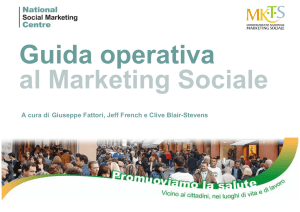 Guida operativa al marketing sociale