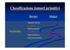 Classificazione tumori primitivi