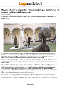 Ravenna Festival presenta i “Giovani artisti per