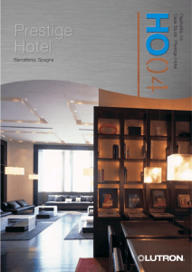Ospitalità: 04 Case Study: Prestige Hotel Barcellona, Spagna