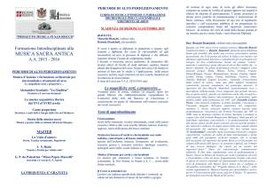 Formazione Interdisciplinare 2015 2016