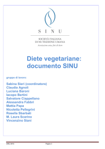 SINU – RN2014 –programma preliminare