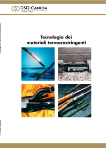 Tecnologia dei materiali termorestringenti - DSG