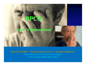 Ansia e Depressione - Associazione Italiana Pazienti BPCO