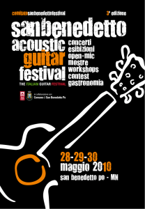 guitar - Comune di San Benedetto Po