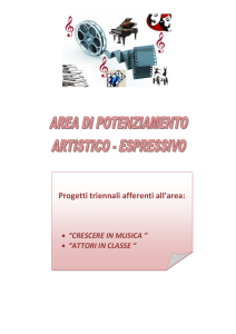 AREA 3 POTENZIAMENTO ARTISTICO e MUSICALE