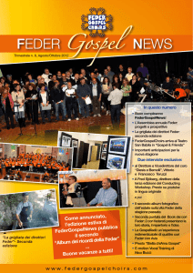FEDER Gospel NEWS - Feder Gospel Choirs