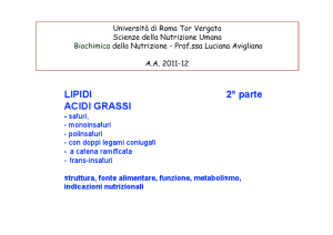 acido arachidonico - Macroarea di Scienze