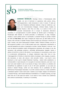 Fondazione Italiana Gestalt Scuola di Formazione “Società Italiana