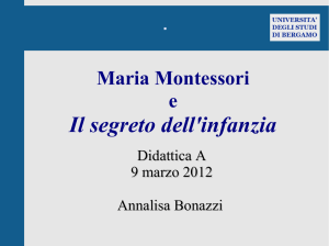 Maria Montessori e Il segreto dell`infanzia - file