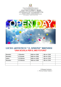 open day artistico - IISS Marzolla Leo Simone Durano