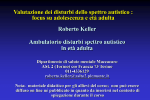 Roberto Keller 1 - Autismo e società