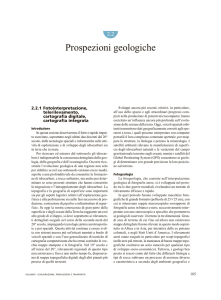 Prospezioni geologiche