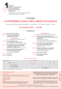 Fitoterapia clinica per il medico di famiglia