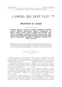 Riconoscimento [...] - Camera dei Deputati