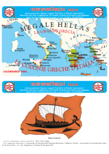 Calendario 2006 - Le colonie greche d`Italia