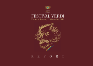 Report Festival Verdi 2016