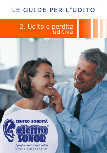 Udito e perdita uditiva