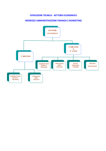 Istruzione Tecnica - Settore economico